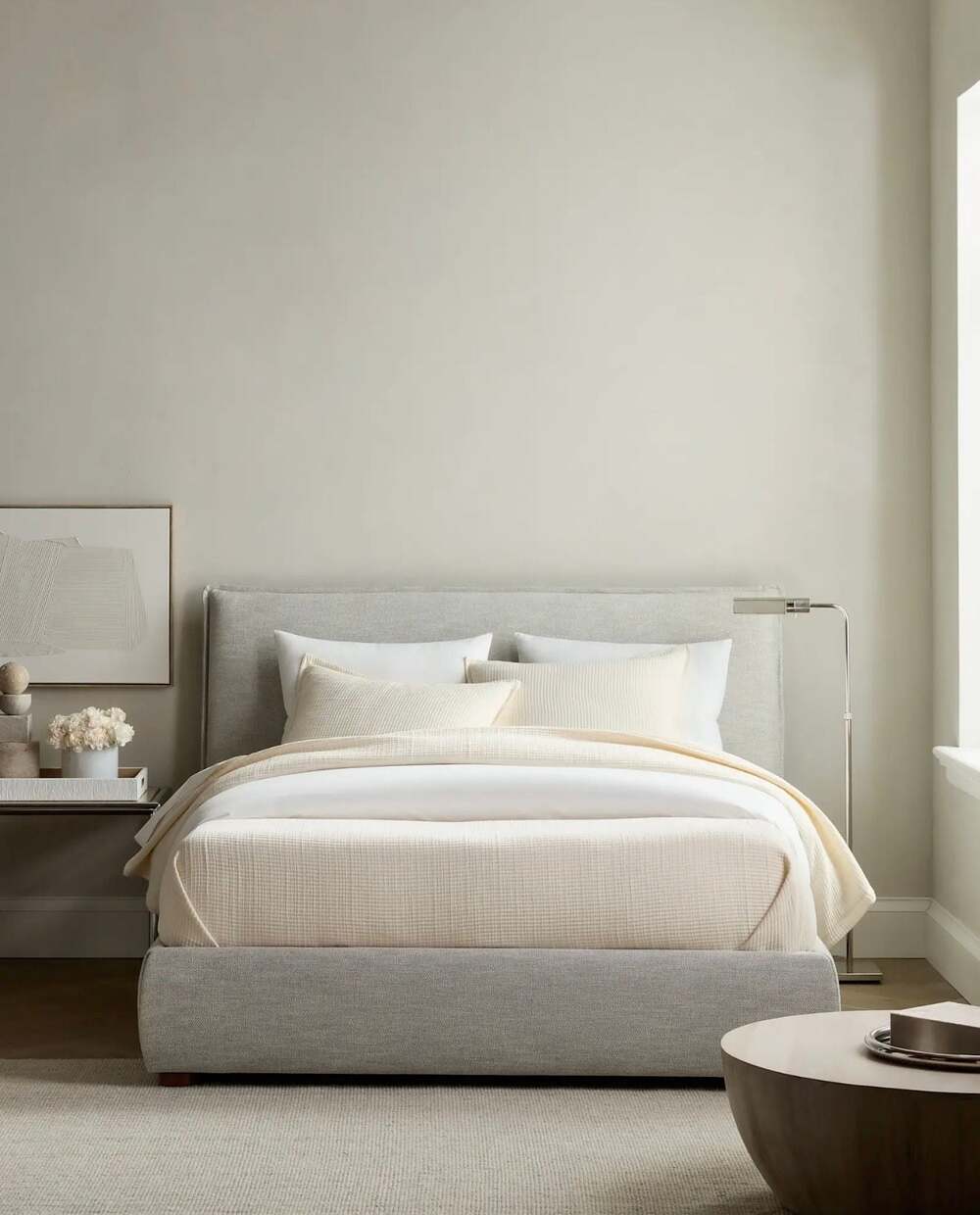 Quince Organic Ribbed Cotton Coverlet and Sham Set 3 pc King / Cal. king new no - Picture 2 of 10